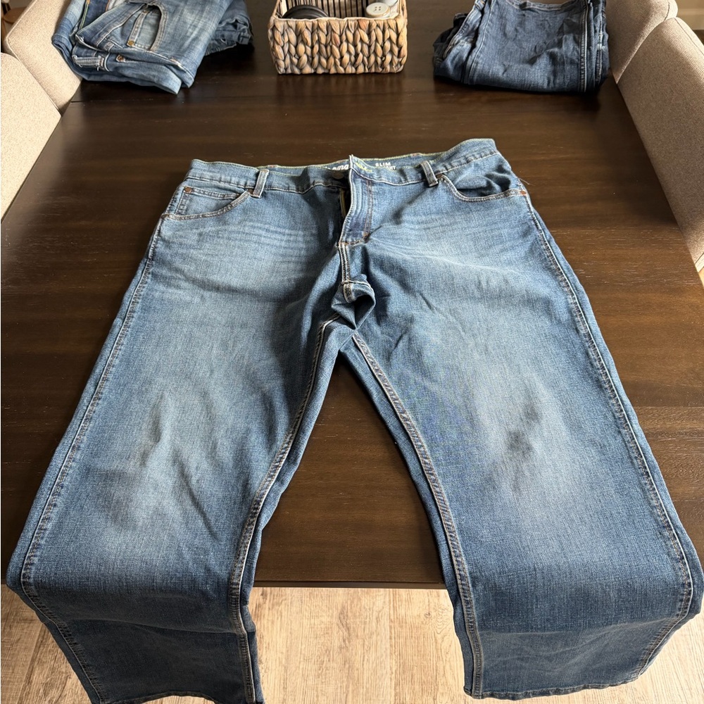 Classic Men's Slim Straight Denim Jeans